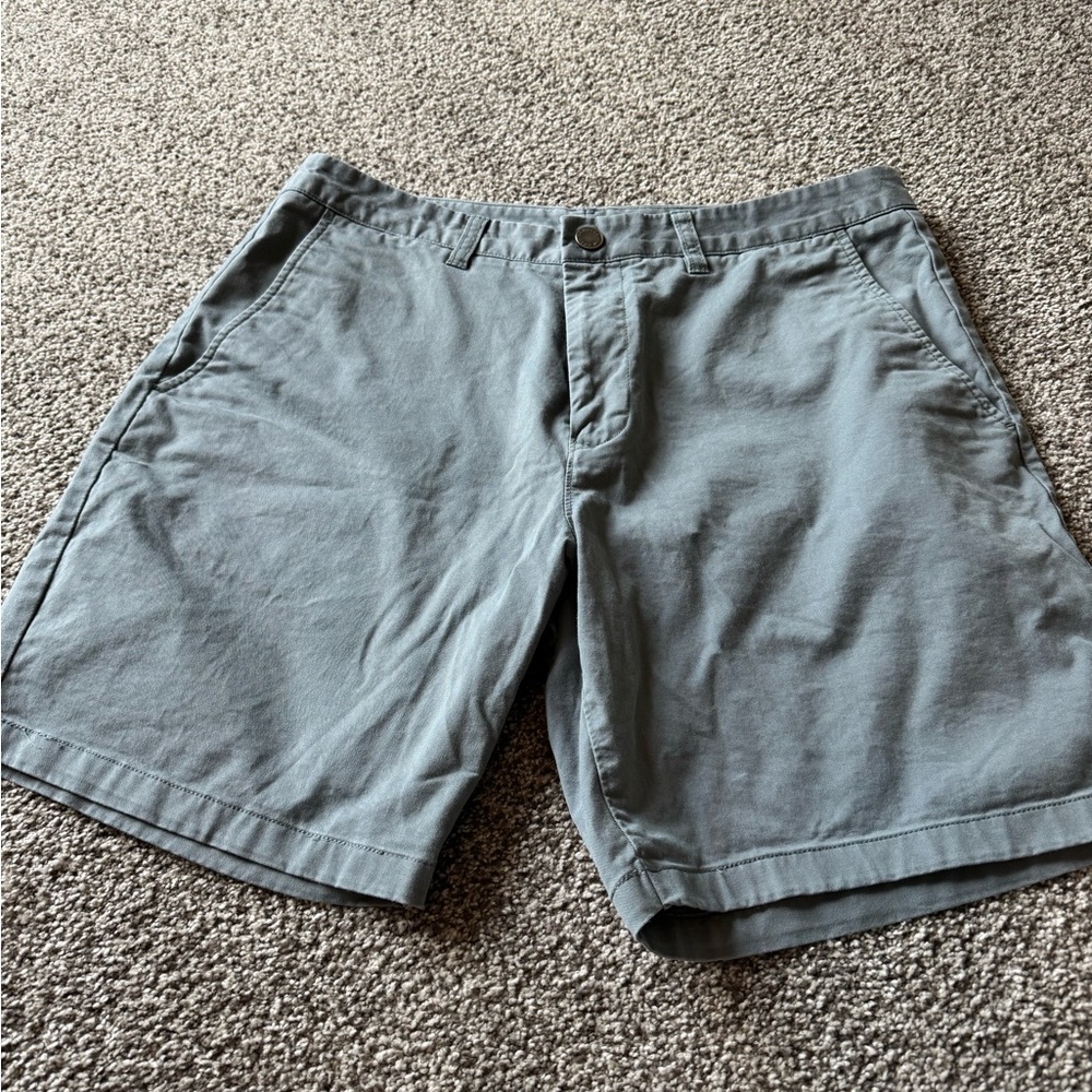 Bonobos Men's Slate Gray Flat Front Shorts